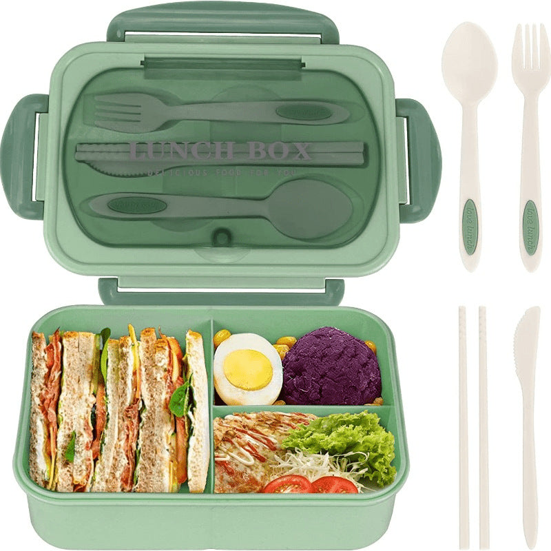 Stylische Jausenbox mit Besteck