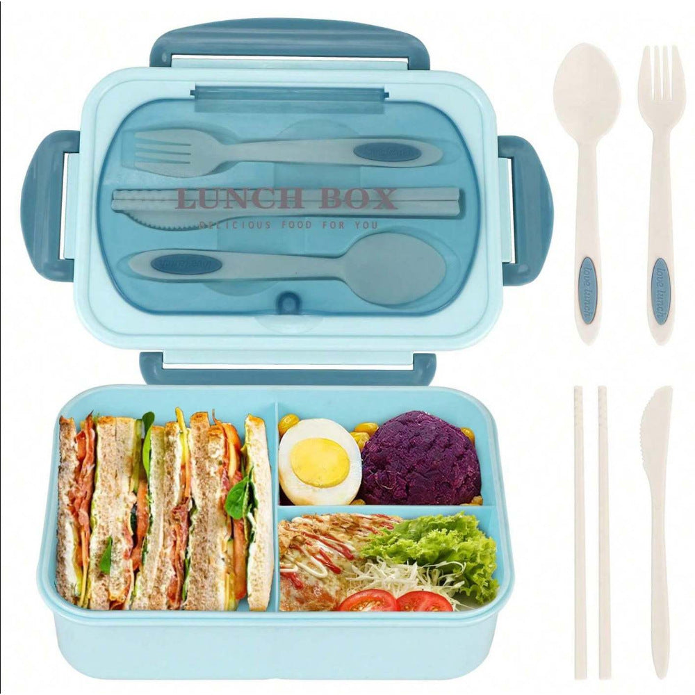 Stylische Jausenbox mit Besteck