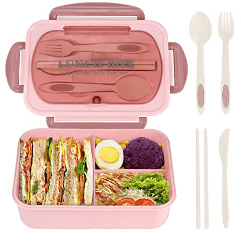 Stylische Jausenbox mit Besteck