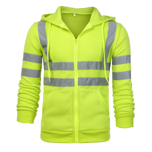 Arbeitsjacke mit Warnschutz
